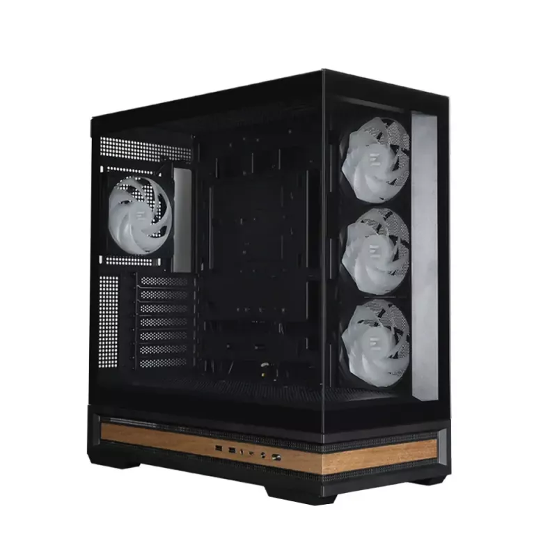 PC case Zalman P40 NAMU Melns Midi Tower Melns