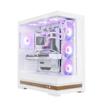 Zalman P40 NAMU balta Midi Tower balts datora korpuss