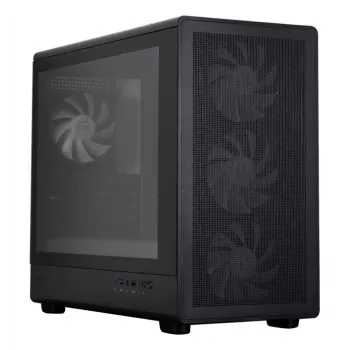 Datora korpuss M5 Melns mATX Mini Tower Melns