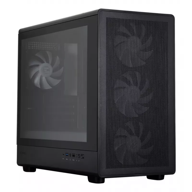 Datora korpuss M5 Melns mATX Mini Tower Melns