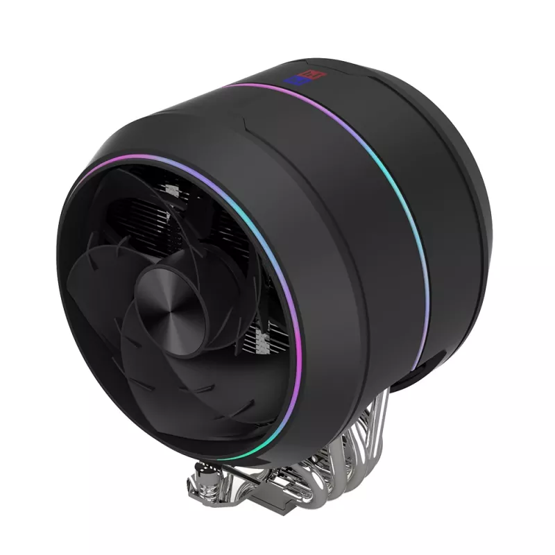 Zalman ZET5 Procesora ventilators 12 cm Melns 1 gab.