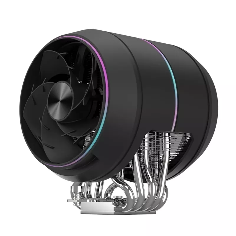 Zalman ZET5 Procesora ventilators 12 cm Melns 1 gab.