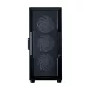 ZALMAN PC korpuss i3 NEO V2 Mid Tower, ARGB ventilatori x4, melns