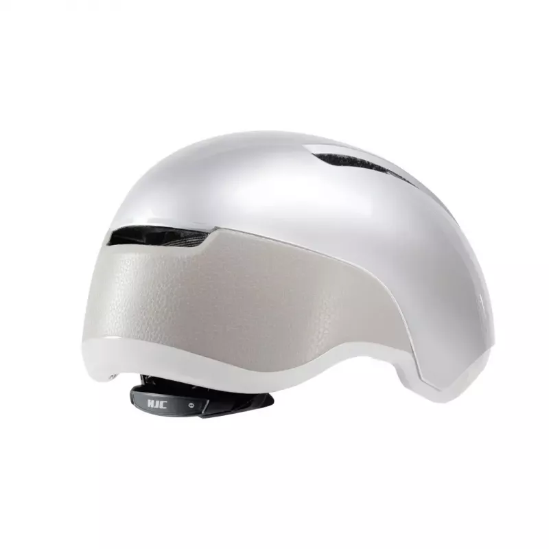 Velosipēdu aizsargķivere HJC CALIDO PLUS L, pērļaini pelēki sudrabota, in-mold, 58–63 cm, 350 g, magnētisks vizieris