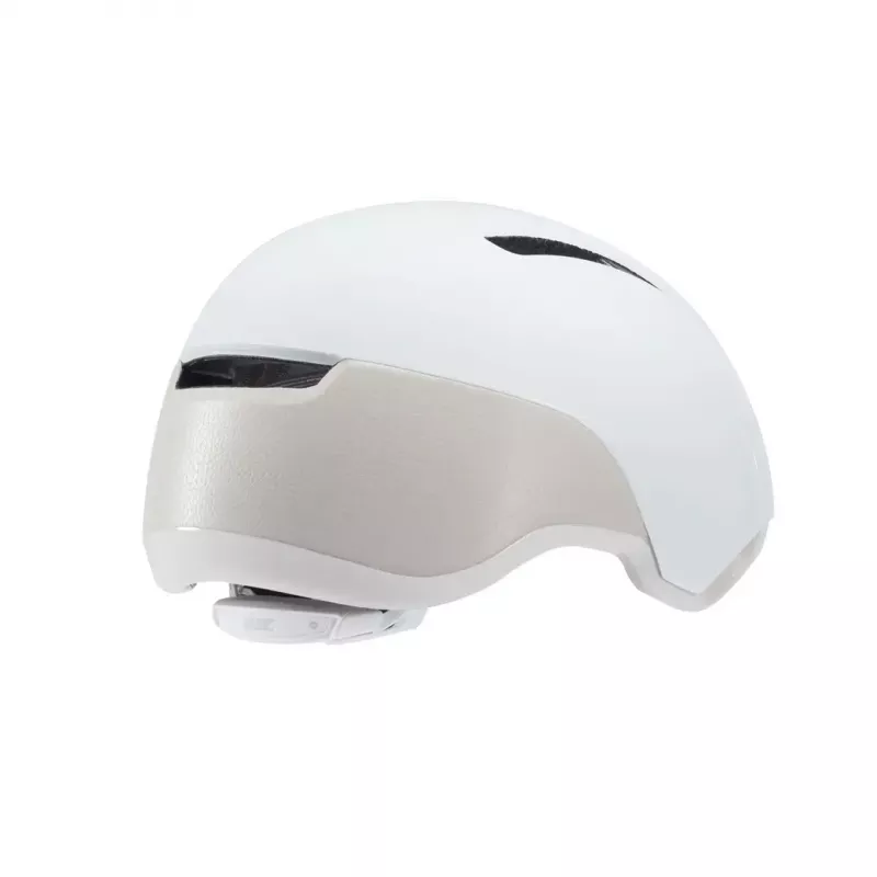 Velosipēdu ķivere HJC Calido Plus, izmērs S (51–56 cm), in-mold, magnētiskais vizieris, 350 g, balta/pelēka