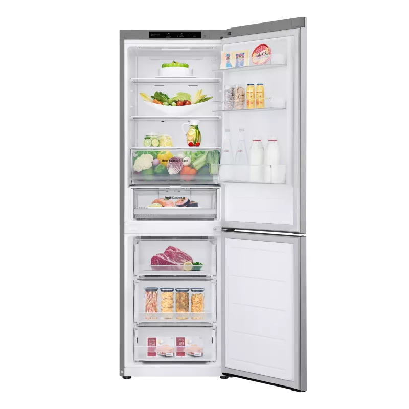 LG GBV3100DPY Brīvi stāvošs 344 L Sudraba