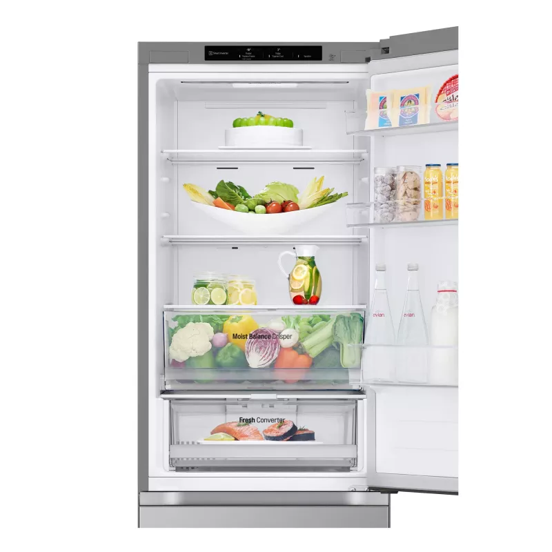 LG GBV3100DPY Brīvi stāvošs 344 L Sudraba