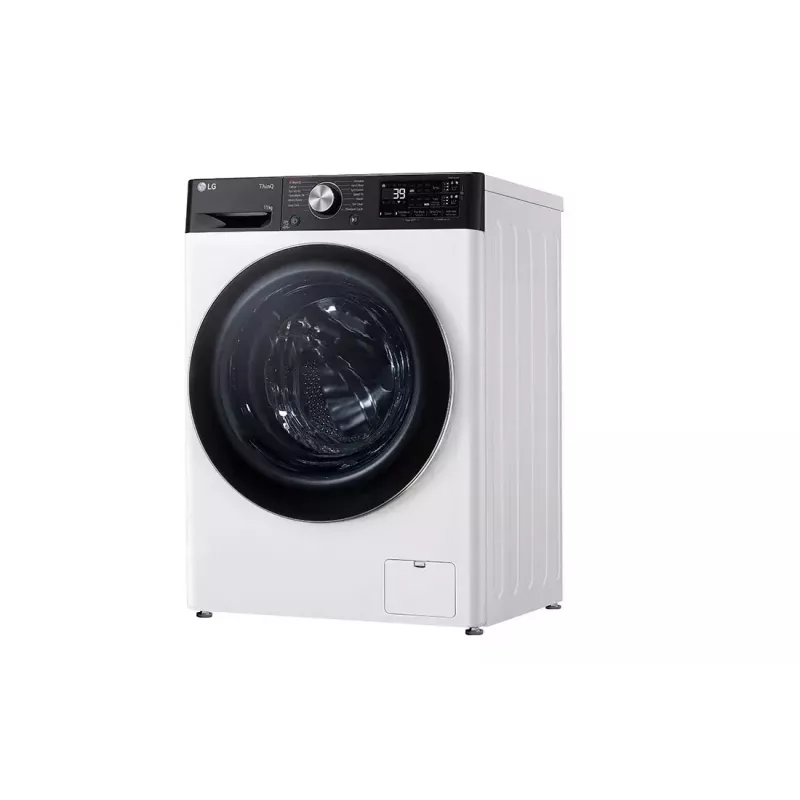 LG F4WR711S3HA veļas mašīna ar priekšējo ielādi 11 kg 1360 apgr./min Melna, Balta