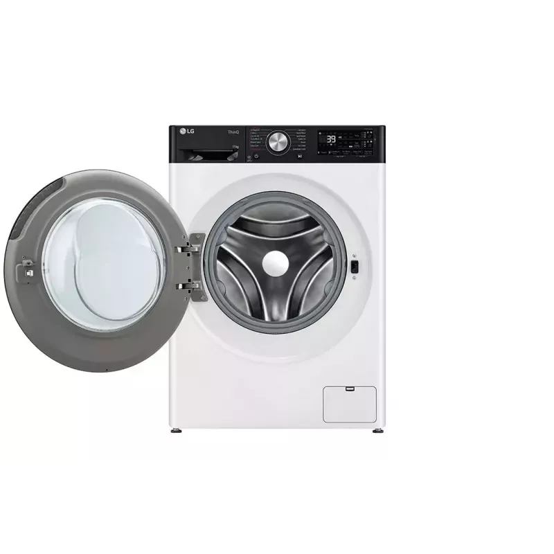 LG F4WR711S3HA veļas mašīna ar priekšējo ielādi 11 kg 1360 apgr./min Melna, Balta