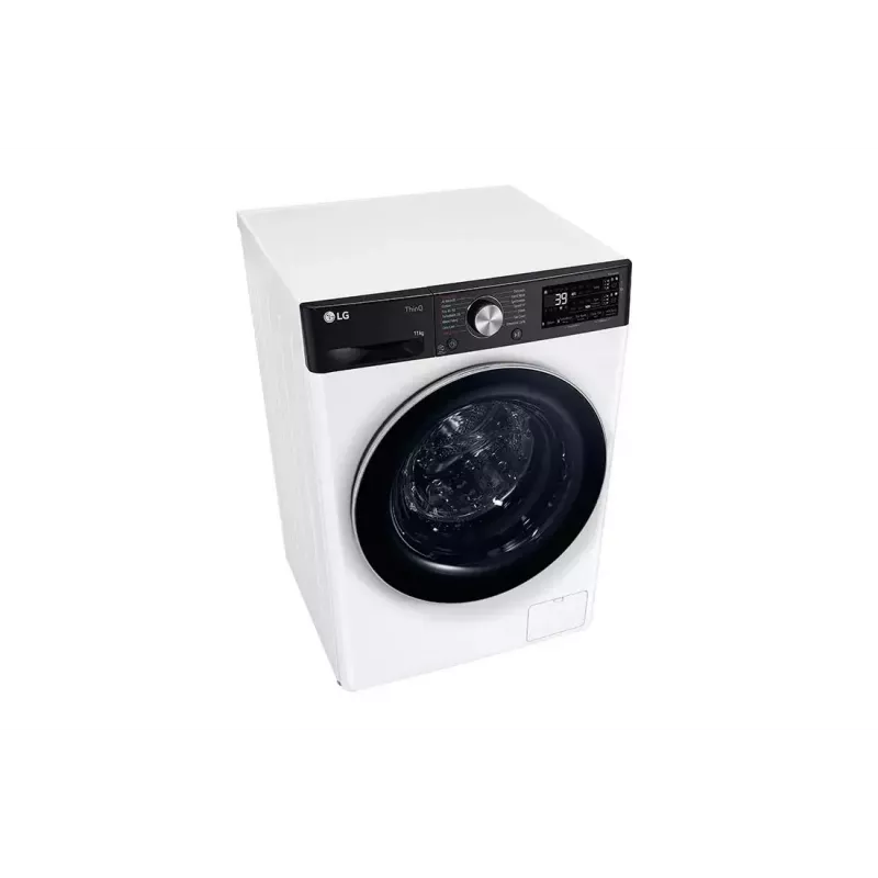 LG F4WR711S3HA veļas mašīna ar priekšējo ielādi 11 kg 1360 apgr./min Melna, Balta
