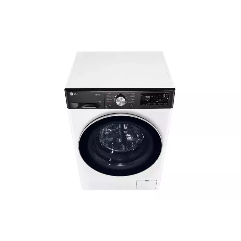 LG F4WR711S3HA veļas mašīna ar priekšējo ielādi 11 kg 1360 apgr./min Melna, Balta