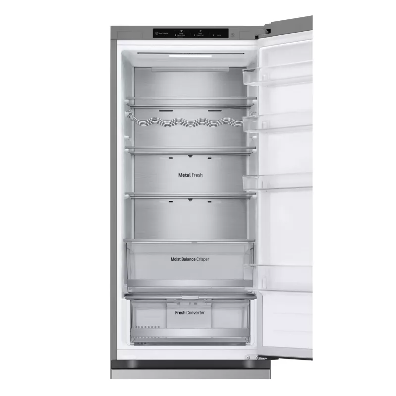 LG GBV5240DPY Brīvi stāvošs 387 L Sudraba