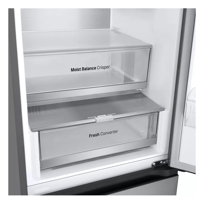 LG GBV5240DPY Brīvi stāvošs 387 L Sudraba