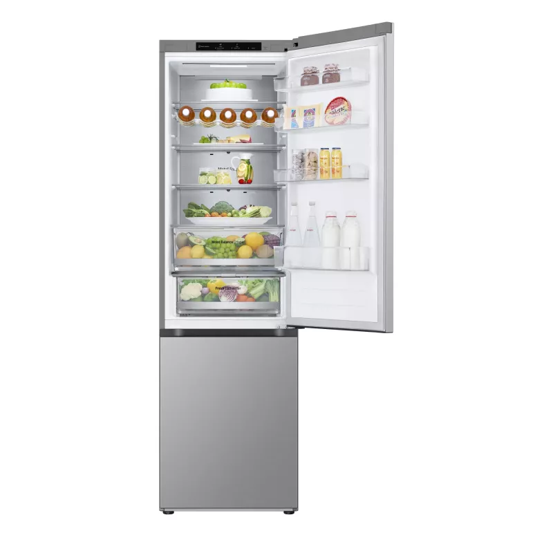 LG GBV5240DPY Brīvi stāvošs 387 L Sudraba