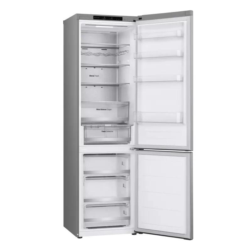 LG GBV5240DPY Brīvi stāvošs 387 L Sudraba