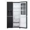 LG InstaView GSGV81EPLL blakus durvju ledusskapis, brīvi stāvošs, 635 L, melns