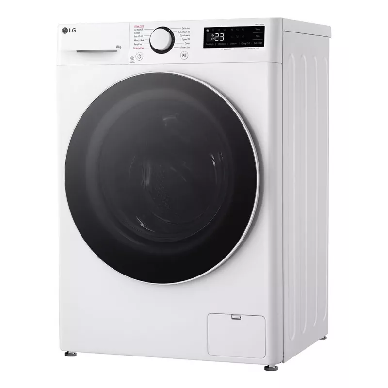 LG F2WR508S0W veļas mazgājamā mašīna ar priekšējo ielādi 8 kg 1160 apgr./min Melna, Balta