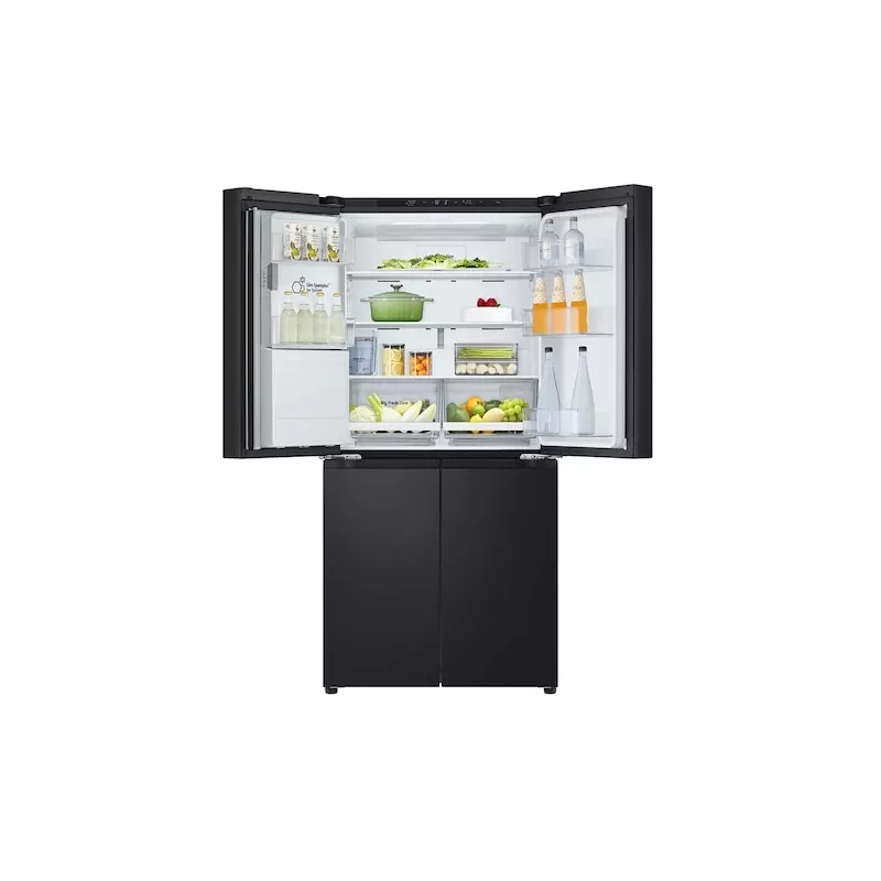 LG GML861EPPE side-by-side ledusskapis Brīvstāvošs 506 L Melns