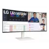 LG 38WR85QC-W datora monitors 96,5 cm (38 collas) 3840 x 1600 pikseļi UltraWide Quad HD LCD Balts