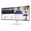 LG 38WR85QC-W datora monitors 96,5 cm (38 collas) 3840 x 1600 pikseļi UltraWide Quad HD LCD Balts