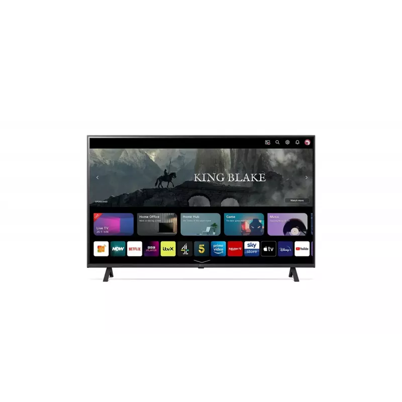LG UHD 50UR78006LK 127 cm (50 collas) 4K Ultra HD Smart TV Wi-Fi Melns