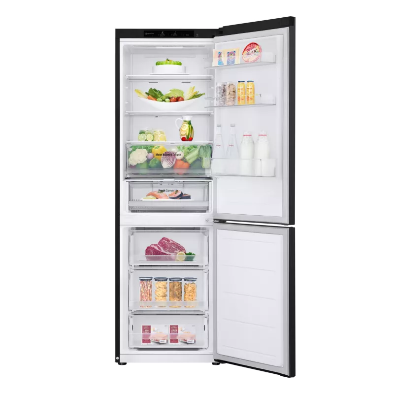LG GBV3100EEP Brīvi stāvošs 344 l melns