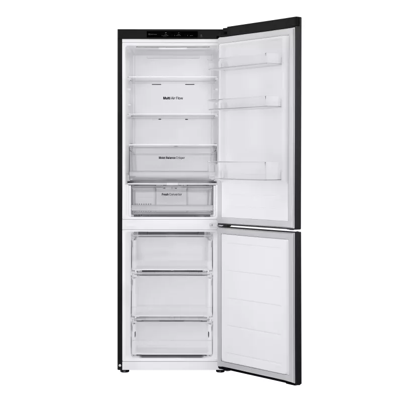 LG GBV3100EEP Brīvi stāvošs 344 l melns