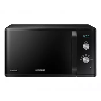 Samsung MW3500K melna solo mikroviļņu krāsns, novietojama uz darba virsmas, 23 L, 800 W