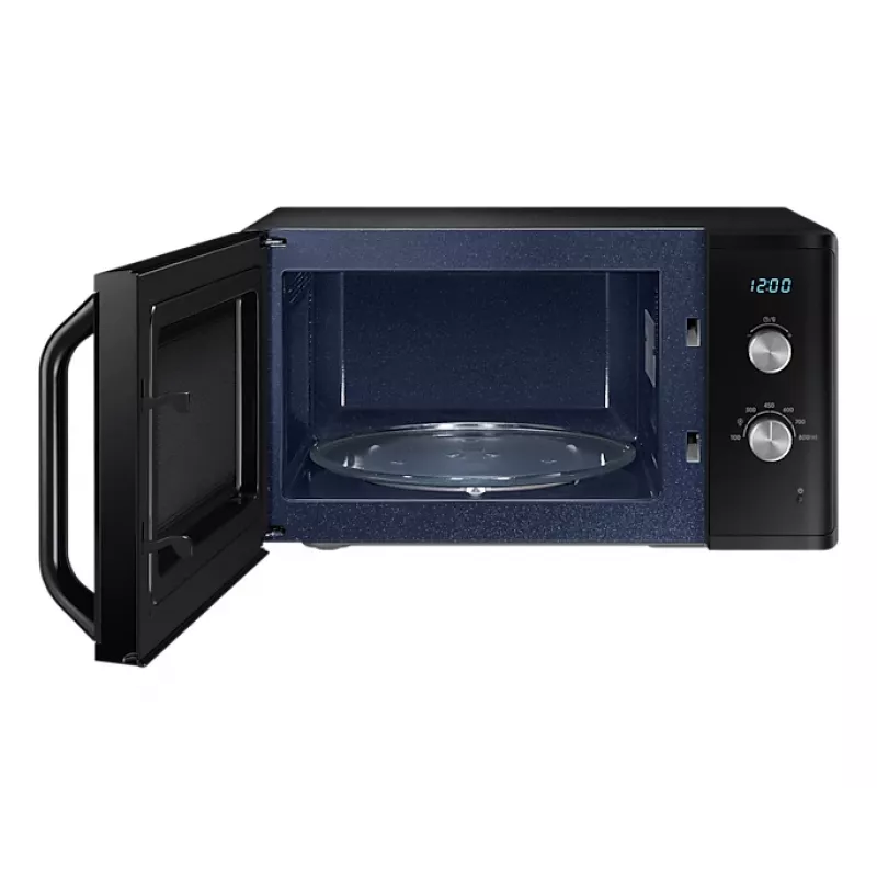 Samsung MW3500K melna solo mikroviļņu krāsns, novietojama uz darba virsmas, 23 L, 800 W