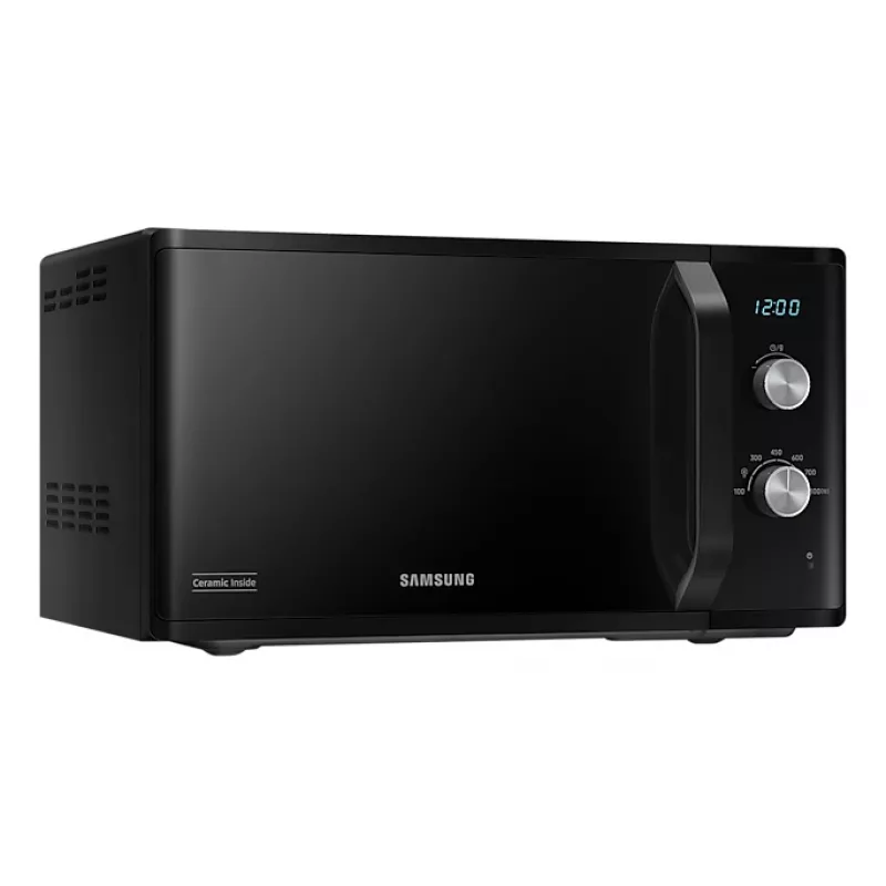 Samsung MW3500K melna solo mikroviļņu krāsns, novietojama uz darba virsmas, 23 L, 800 W