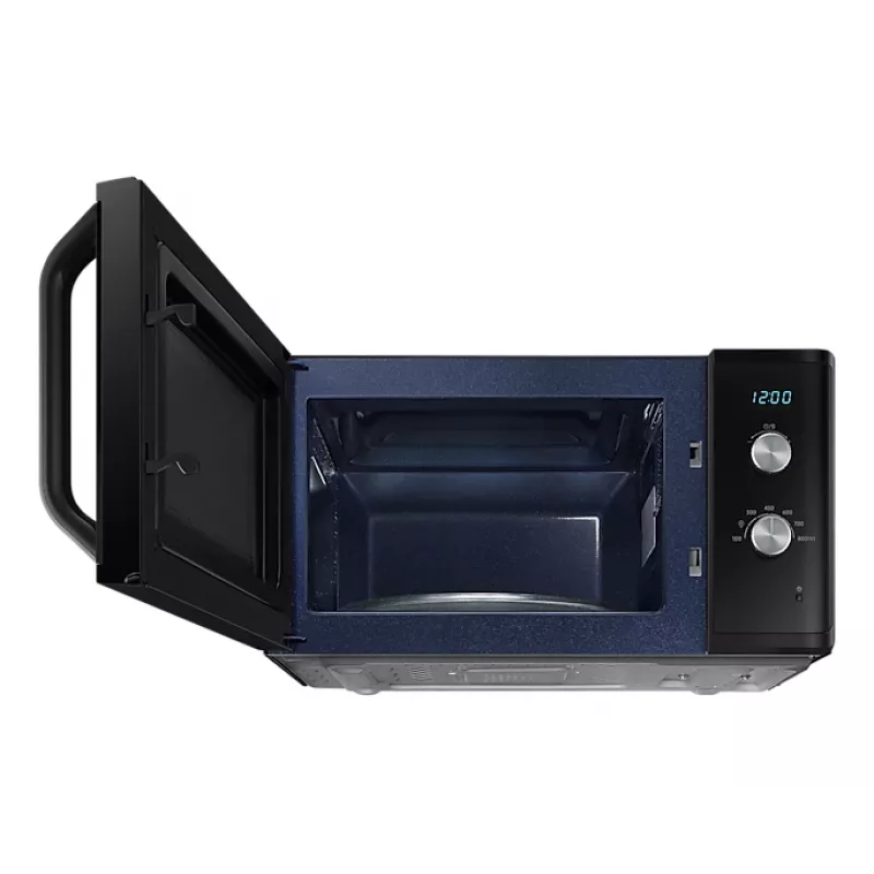 Samsung MW3500K melna solo mikroviļņu krāsns, novietojama uz darba virsmas, 23 L, 800 W