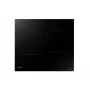 Samsung NZ64T3706A1 Melna Iebūvējamā 60 cm Zonas indukcijas plīts virsma 4 zonas