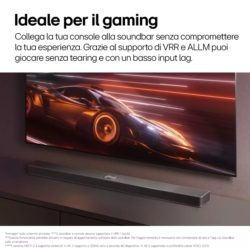 Soundbar LG S95TR 9.1.5 kanāli 810 W RMS ar bezvadu 220 W zemo frekvenču skaļruni, melna