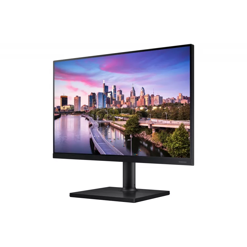 Samsung T45F datoru monitors 61 cm (24 collas) 1920 x 1200 pikseļi WUXGA LCD melns