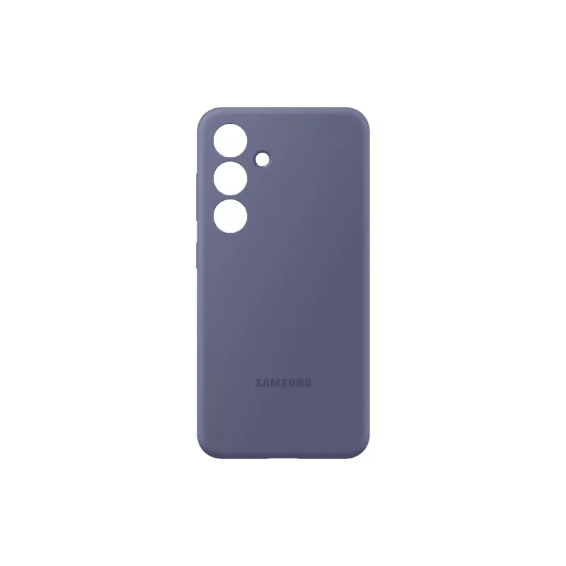 Silikona maciņš Samsung Galaxy S24 violets vienkrāsains