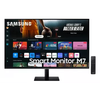 Samsung M70D datora monitors 81,3 cm (32 collas) 3840 x 2160 pikseļi 4K Ultra HD LED melns