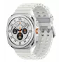Samsung Galaxy Watch Ultra 3.81 cm (1.5 collu) AMOLED 47 mm digitālais 480 x 480 pikseļi skārienekrāns 4G balts Wi-Fi GPS (satelītu)