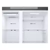 LG NatureFRESH GSBC40PYPE Amerikāņu stila ledusskapis ar saldētavu - Prime Silver - E klase