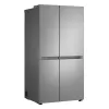 LG NatureFRESH GSBC40PYPE Amerikāņu stila ledusskapis ar saldētavu - Prime Silver - E klase