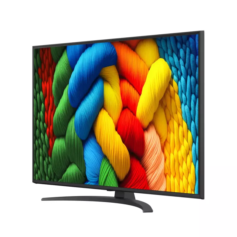 LG NanoCell AI 50NANO81A6A 127 cm (50 inch) 4K Ultra HD Smart TV Wi-Fi Melns