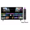 LG QNED 50QNED82A3B TV 127 cm (50 inch) 4K Ultra HD viedtelevizors Wi-Fi melns