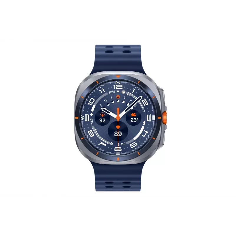Samsung Galaxy Watch Ultra 3,81 cm (1,5 collas) AMOLED 47 mm Digitāls 480 x 480 pikseļi Skārienjūtīgs 4G Zils Wi-Fi GPS (satelīts)