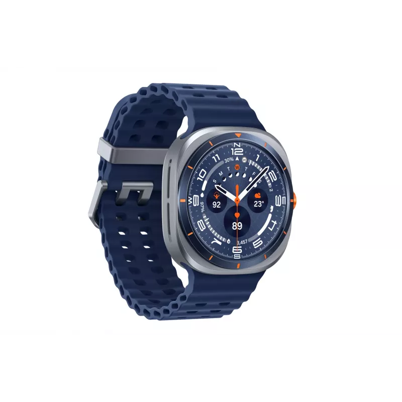 Samsung Galaxy Watch Ultra 3,81 cm (1,5 collas) AMOLED 47 mm Digitāls 480 x 480 pikseļi Skārienjūtīgs 4G Zils Wi-Fi GPS (satelīts)
