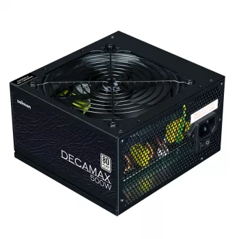 Zalman Decamax barošanas bloks 500 W ATX melns