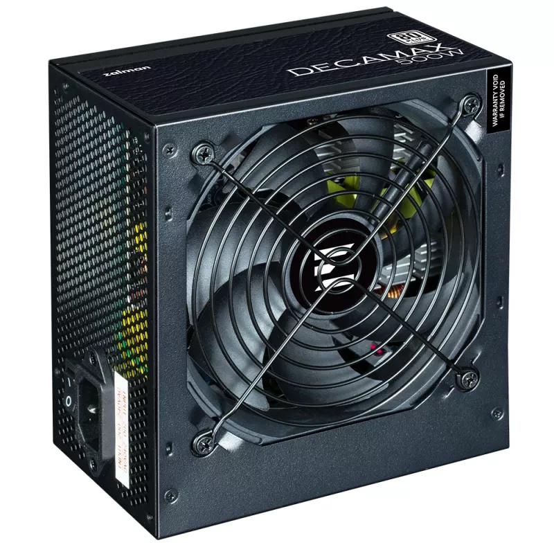 Zalman Decamax barošanas bloks 500 W ATX melns
