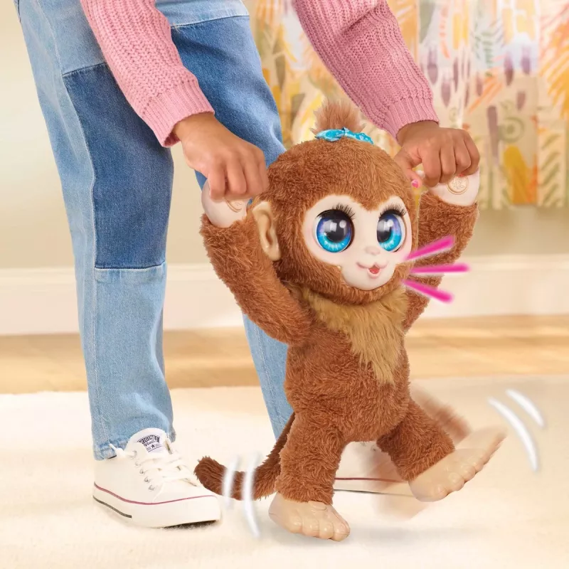 FurReal Peanut the playfull Monkey, Puika/Meitene, 4 gadi FurReal Peanut the playfull Monkey. Produkta krāsa: Daudzkrāsains