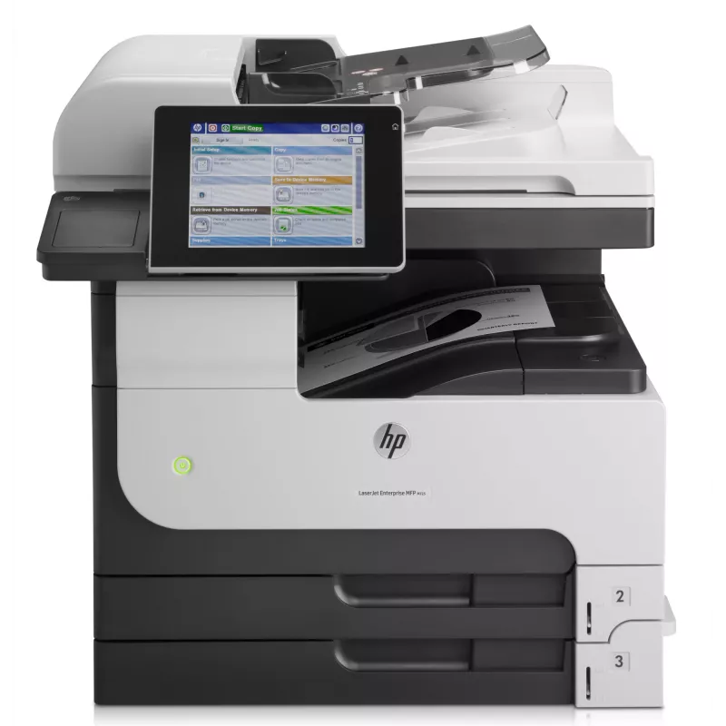 HP LaserJet Enterprise MFP M725dn, lāzera, vienkrāsaina druka, 1200 x 1200 DPI, A3, tiešā druka, melna, pelēka
