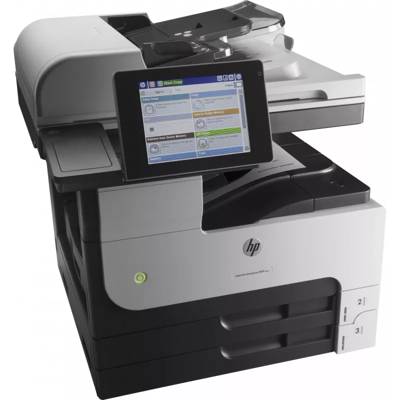 HP LaserJet Enterprise MFP M725dn, lāzera, vienkrāsaina druka, 1200 x 1200 DPI, A3, tiešā druka, melna, pelēka