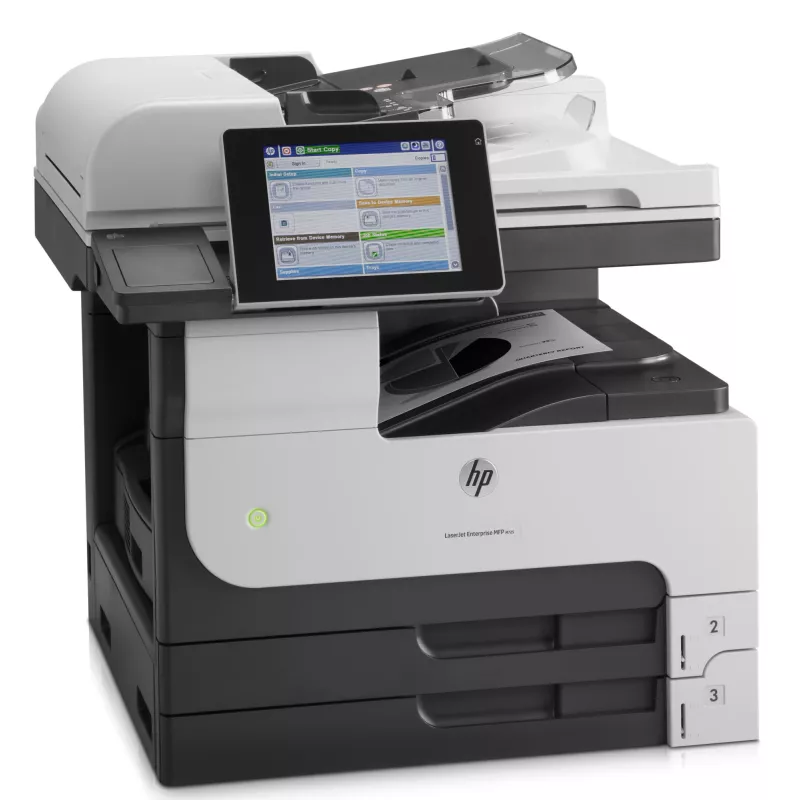 HP LaserJet Enterprise MFP M725dn, lāzera, vienkrāsaina druka, 1200 x 1200 DPI, A3, tiešā druka, melna, pelēka