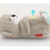 Fisher-Price Soothe 'n Snuggle Otter, plīša mazuļa rotaļlieta, skaņas ierīce ar elpošanas kustību